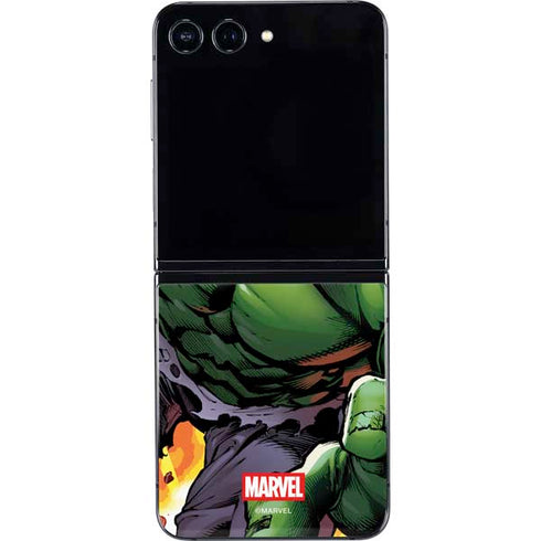 Marvel Avengers Assemble Hulk Galaxy Z Flip5 5G Skin